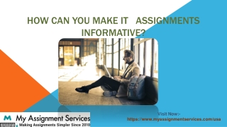 What Are The Different Strategies That Can Make An Assignment Effective?