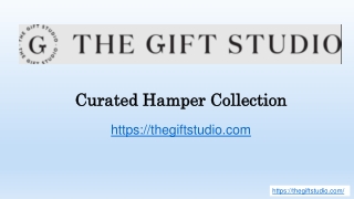 Curated Hamper Collection - ppt