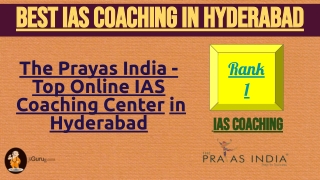 Best IAS Coaching in Hyderabad