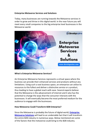 Enterprise Metaverse Services and Solutions-converted