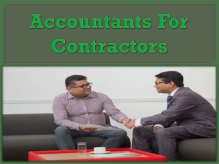 Accountants For Contractors