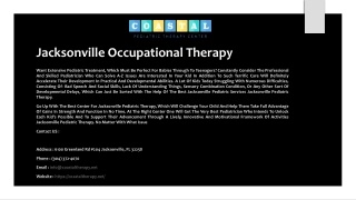 Jacksonville Occupational Therapy