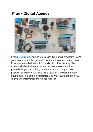 Frank Digital Agency