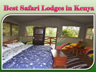 Best Safari Lodges in Kenya