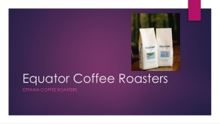 Ottawa Coffee Roasters