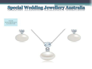 Special Wedding Jewellery Australia