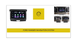 FORD RANGER NAVIGATION SYSTEM