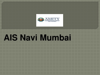 Amity International School, best among the best public schools in Belapur