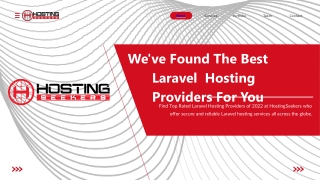 We've Found The Best Laravel Hosting Providers For You