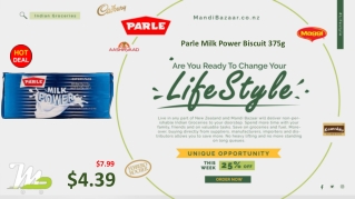 Parle Milk Power Biscuit 375g - Indian Groceries in New Zealand