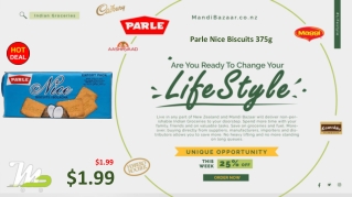 Parle Nice Biscuits 375g - Indian Groceries in New Zealand