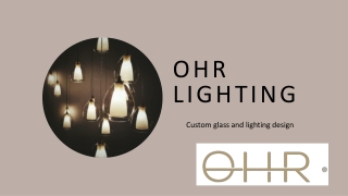 Italian Luxury Chandeliers Brands | OHR Lighting