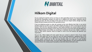 Hilkom Digital