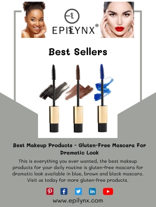 Best Makeup Products - Gluten-Free Mascara For Dramatic Look
