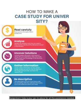 How to Make a Case Study for University