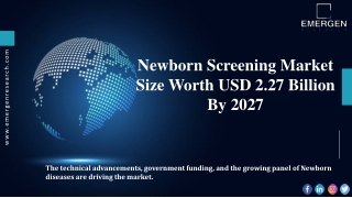Newborn Screening Market Key Market Players, Trends & Forecast, 2027