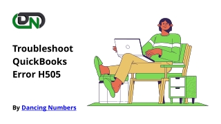 Troubleshoot QuickBooks Error H505