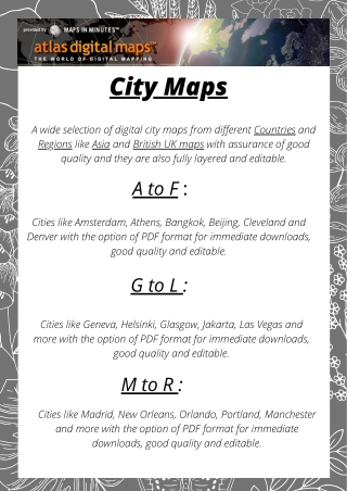 City Maps