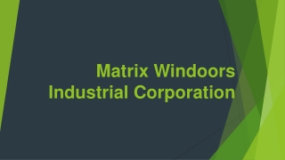 Matrix Windoors for uPVC Balcony Doors