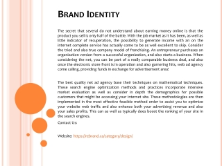 Brand Identity