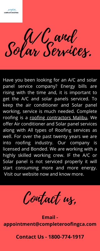 AC and Solar Services.