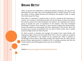 Brian Betsy
