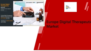 Europe Digital Therapeutics Market