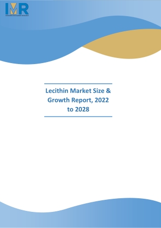 Lecithin Market