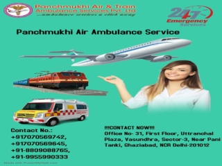 Get Now Finest Medical Treatment by Panchmukhi Air Ambulance in Goa and Hyderabad