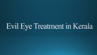 Evil Eye Treatment in Kerala