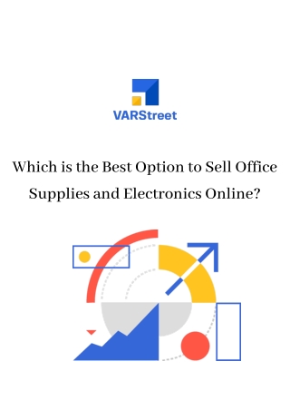 Which is the Best Option to Sell Office Supplies and Electronics Online