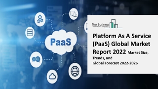 Platform as a Service Market By Industry Vertical, Insights and Forecast 2030