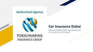 Car Insurance Dubai