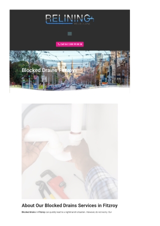 Pipe Relining Flemington