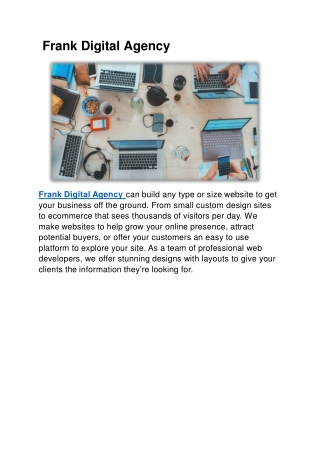Frank Digital Agency