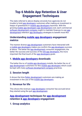Top 6 Mobile App Retention & User Engagement Techniques (1)