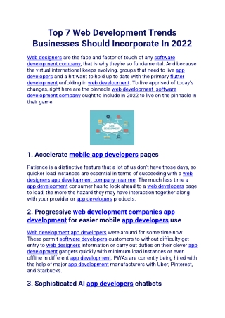 Top 7 Web Development Trends Businesses Should Incorporate In 2022 (1)