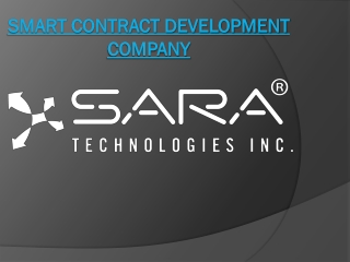 Smart Contract Development Company