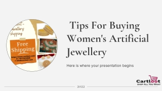Tips For Buying Women's Artificial Jewellery