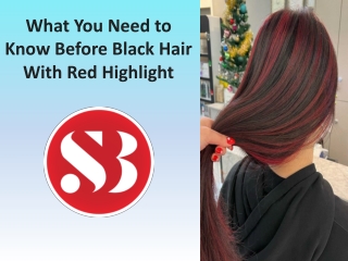 Does black hair with red highlights get damaged?