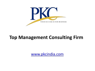Top Management Consulting Firm