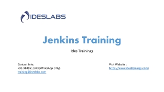 Jenkins Trainings