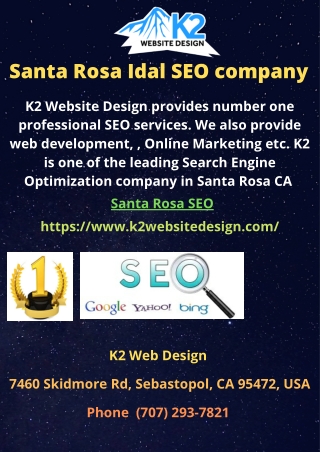 Best Santa Rosa Idal SEO company