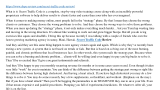 Secret Traffic Code Review