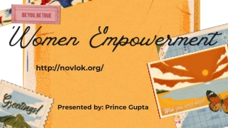 Women Empowerment || NGO For Women || Nukkad Natak Programs || Novlok.org