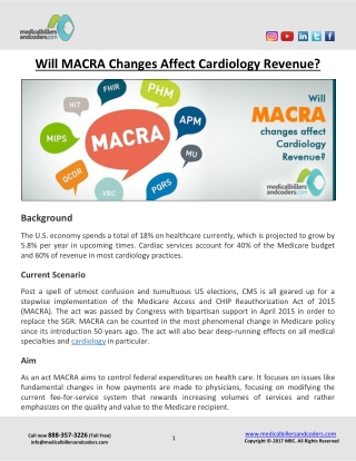 Will MACRA Changes Affect Cardiology Revenue?