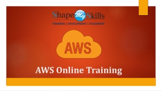 Best AWS Online training