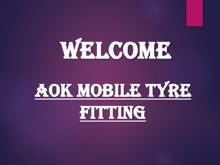 Looking for Emergency Tyre Fitting in Fordbridge