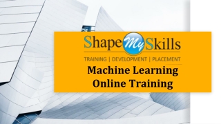 Machine Learning Training