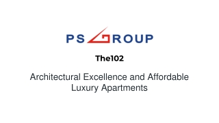 The102 - Architectural Excellence and Affordable Luxury Apartments